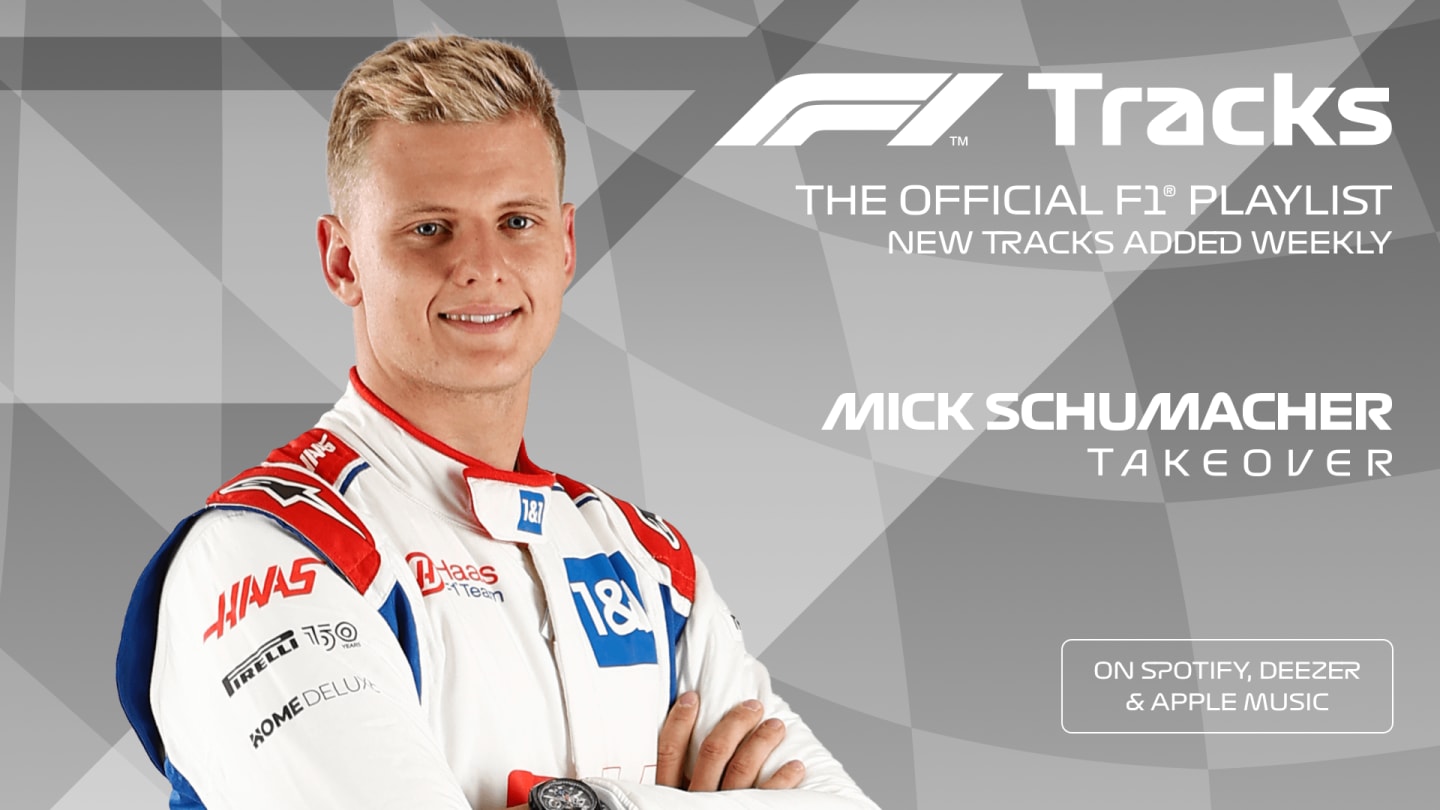 F1 Tracks: Mick Schumacher takes over the official Formula 1 playlist